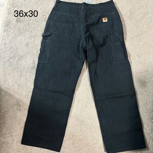 Carhartt Men's Dark Cargo Pants Lined